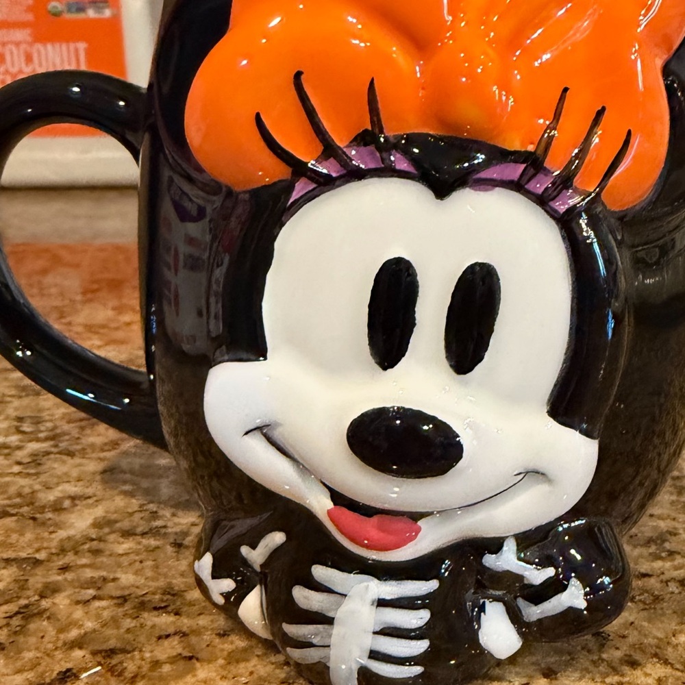 Black and Orange Character Mug